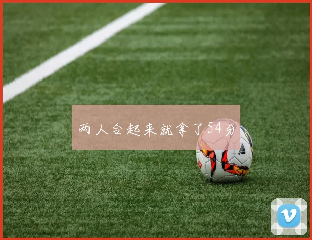 两人合起来就拿了54分